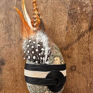 Hand wrapped zen rock